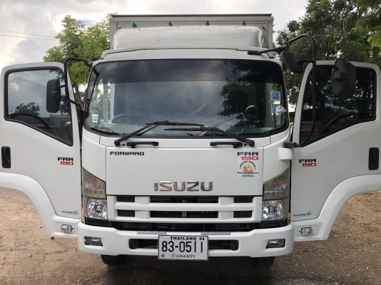 ขาย6ล้อFRR190ยูโร3จดปี60 ตู้แห้งประตู8บานยาว5.70เมตร ไมล์น้อยรถสวยมาก