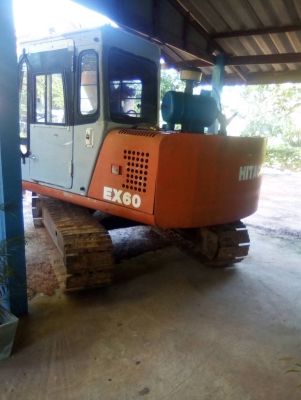 รถแบคโฮ ยี่ห้อ ฮิตาชิEX60..1 คอนโทนน้ำมันนี้แหละตัวอึดเก่าญีปุ่นระยะใช้งานปีกว่าๆ  เอกสารอินวอยซ์