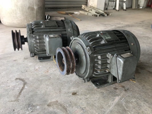 ขายมอเตอร์ไฟฟ้า Teco 5HP. 380V 1450rpm. สภาพสวยเดิมๆ หมุนนิ่ม พร้อมใช้งาน มี 2ตัว ราคาตัวละ 3,800 บาท
