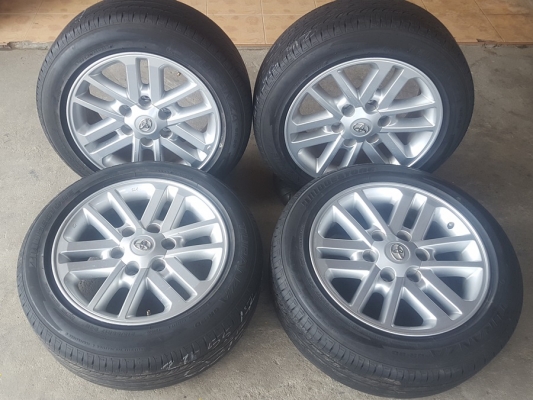 ขายล้อ VIGO Champ ขอบ17 ยาง215/55/17 ปี 15  4 ล้อ