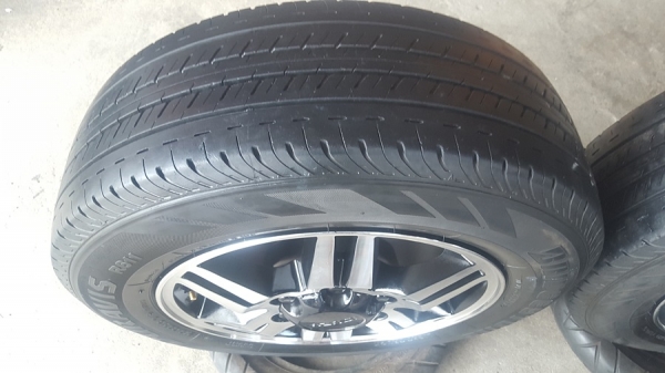 ล้อISUZU Hi-Lender ขอบ16 ยาง215/65/16 ปี 3016  4 ล้อ