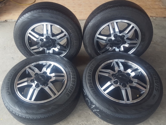 ล้อISUZU Hi-Lender ขอบ16 ยาง215/65/16 ปี 3016  4 ล้อ