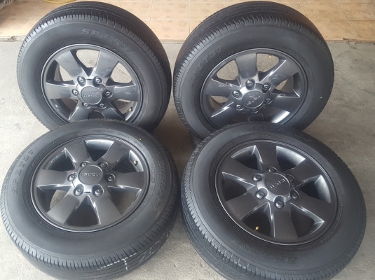 ขายล้อISUZU D-MAX ขอบ16สีกัล ยาง215/65/16 ปี 16 4 ล้อ