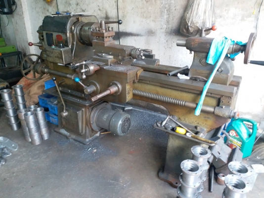 ขายเครื่องกลึง5ฟุต1เพลาเกียร์กะตุกราคาสบายๆๆคับ