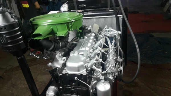 เครื่องสูบนํ้าประกอบใหม่พร้อมใช้งาน เครื่องยนต์ ISUZU C190 DIESEL