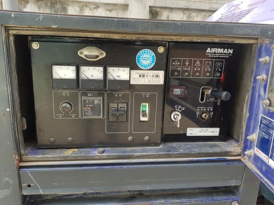 ขายเครื่องปั่นไฟมือสองสภาพเดิมๆจากญี่ปุ่นพร้อมใช้งานราคาแรง