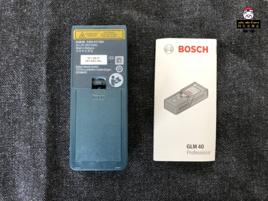 (ปิดการขาย) เครื่องวัดระยะด้วยเลเซอร์ BOSCH GLM 40 มีวีดีโอการใช้งาน "สินค้าใหม่ (ปิดการขาย) เครื่องวัดระยะด้วยเลเซอร์ BOSCH GLM 40 มีวีดีโอการใช้งาน "สินค้าใหม่