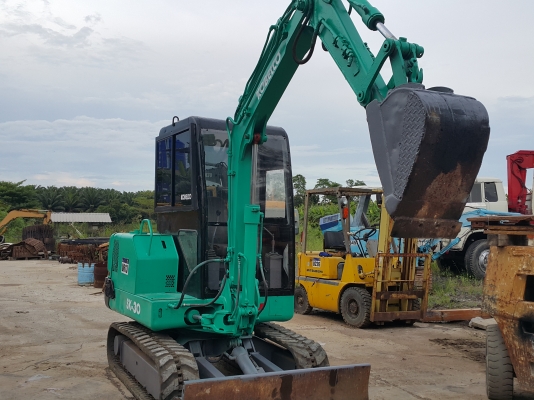 รถแบคโฮ KOBELCO SK027 รถเก่านอกนำเข้า ยังไม่เคยใช้งานในไทย เทียบเท่า PC30 มีไลน์หัวกระแทก เครื่องดี ปั๊มดี รถสภาพดี พร้อมใช้งาน (ต้องการติดแอร์เพิ่ม 12,000) มีเอกสารใบอินวอยซ์ มี VDO การทำงานให้ชม