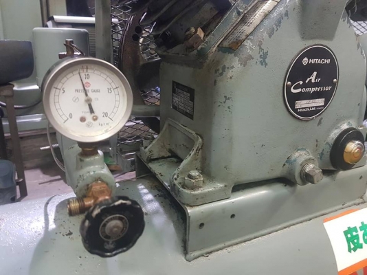 **ขายถูกๆ ปั้มลมมือสองจากญี่ปุ่น** HITACHI-BEBICON 3แรง 2Stage  ทดสอบเรียบร้อย ทุกระบบทำงานได้ดีมากๆ นิ่งๆเงียบๆพร้อมใช้งานครับ