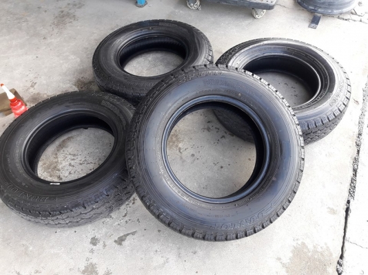 ขายยางป้ายแดง dunlop splt5 195r15