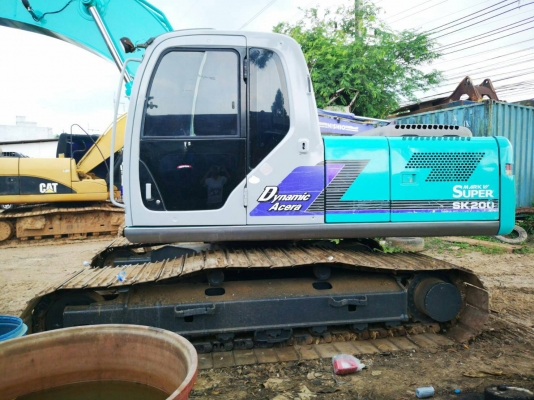 ขายรถแบคโฮ KOBELCO SK200-6 YN10 เอกสารเล่ม ราคา 1400000