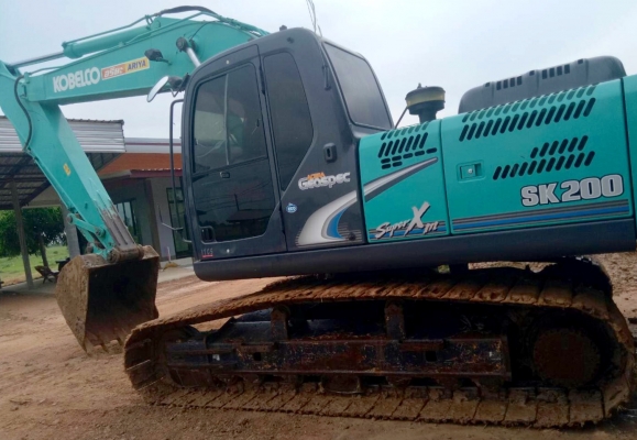 โกเบ Super X-M SK 200 ใช้งาน 7,160 hr เอกสารเล่มทะเบียนแล้วครับ สวยจัดพร้อมทำงานได้เลย ราคาต่อรองได้ครับ