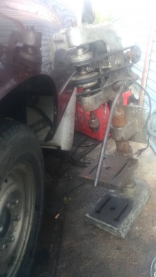 แท่นสว่าน+ต๊าป