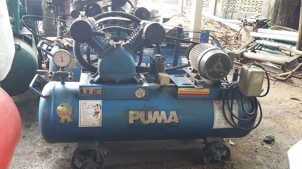 ปั้มลมพูม่า 3แรง ไฟ380 สวยเดิม ไม่เคยถอด