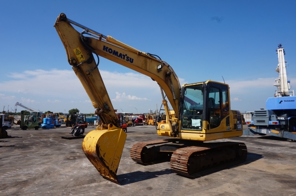 ขายแบคโฮ KOMATSU PC120-8 (มีลายแย๊ก) นำเข้าจากญี่ปุ่น สภาพดี