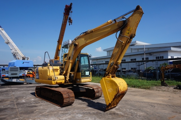 ขายแบคโฮ KOMATSU PC120-8 (มีลายแย๊ก) นำเข้าจากญี่ปุ่น สภาพดี