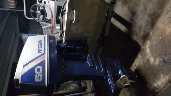 ขายเรืออลู14.6ftเครื่อง60hp.พร้อมเทเลอร์ชุบกาวาไนท์.อุปกรณ์ครบราคาถูกๆ