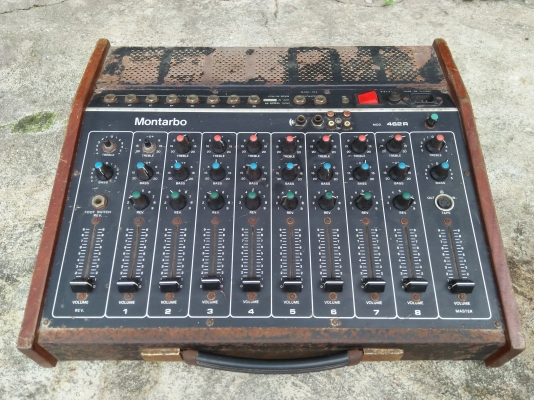 เครื่องปรับเสียงเก่า วินเทจ Mixer Montarbo made in Italy