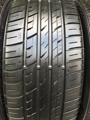 ยาง FALKEN 245-45-20 ปี 16 ดอกยางเต็มๆทุกเส้น มีตุ่มลาง
