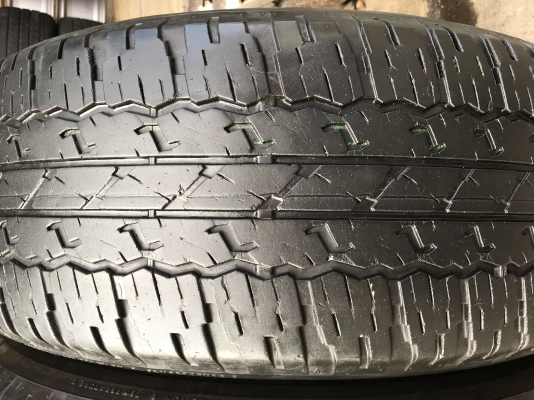 ล้อแม็ก Toyota Fortuner BMC ขอบ 17 พร้อมยาง 265-65-17 Bridgestone ปี 15 แม็กเดิม สภาพดี