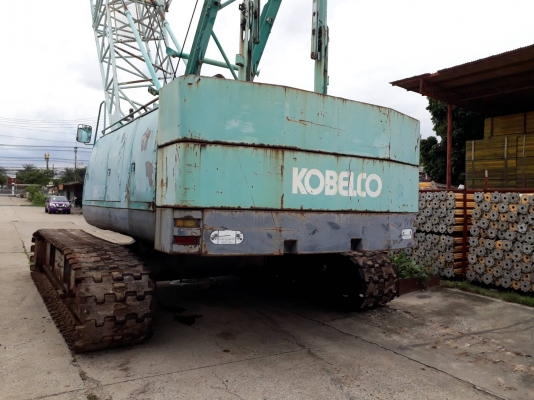 ขายรถเครน 50 ตันตีนตะขาบ Kobelco ปี40 ใช้งาน 6000 ชั่วโมง ออกป้ายแดงมาครับ