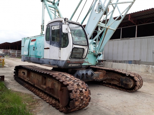 ขายรถเครน 50 ตันตีนตะขาบ Kobelco ปี40 ใช้งาน 6000 ชั่วโมง ออกป้ายแดงมาครับ