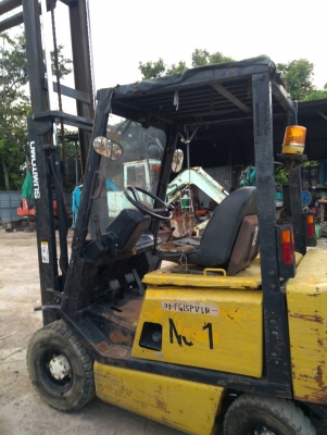 รถฟอร์คลิฟต์ SUMITOMO ยก 1.5 ตัน ยกสูง 3 เมตร ยางตัน 4 เส้น รถเก่านอกนำเข้า ยังไม่เคยใช้งานในไทย สภาพดีพร้อมใช้งาน มีเอกสารใบอินวอยซ์ มี VDO การทำงานให้ชม