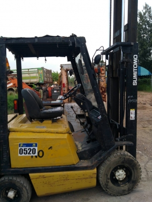 รถฟอร์คลิฟต์ SUMITOMO ยก 1.5 ตัน ยกสูง 3 เมตร ยางตัน 4 เส้น รถเก่านอกนำเข้า ยังไม่เคยใช้งานในไทย สภาพดีพร้อมใช้งาน มีเอกสารใบอินวอยซ์ มี VDO การทำงานให้ชม