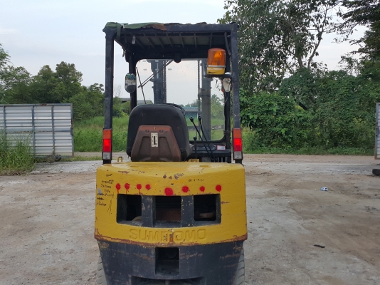 รถฟอร์คลิฟต์ SUMITOMO ยก 1.5 ตัน ยกสูง 3 เมตร ยางตัน 4 เส้น รถเก่านอกนำเข้า ยังไม่เคยใช้งานในไทย สภาพดีพร้อมใช้งาน มีเอกสารใบอินวอยซ์ มี VDO การทำงานให้ชม