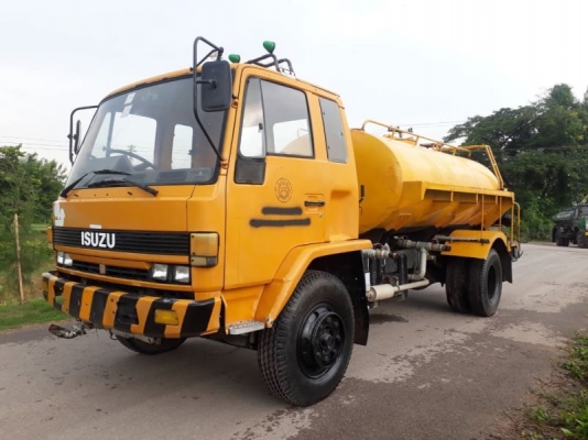 หกล้อ อิซูชุ ร็อค FTR11H165HP บรรทุกน้ำ 7,000ลิต อุปกรณ์,ครบ รถห้าง สภาพสวยหัวบางเดิมพายในครบ พร้อมใช้งาน ทะเบียน/โอน