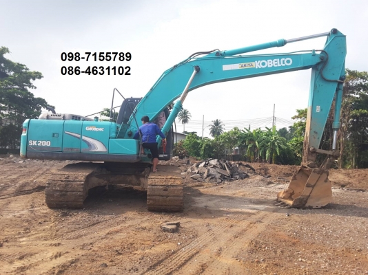 ขาย!! >>> Kobelco Sk200mark8Super ราคาเบาๆ พร้อมลุยงาน <<< เบอร์ติดต่อ 098-7155789 086-4631102