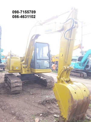 ขาย!! >>> Komatsu PC70 รุ่น 7 สวยเต็ม พร้อมลุยงาน <<< เบอร์ติดต่อ 098-7155789 086-4631102