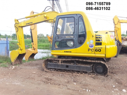 ขาย!! >>> Komatsu PC70 รุ่น 7 สวยเต็ม พร้อมลุยงาน <<< เบอร์ติดต่อ 098-7155789 086-4631102