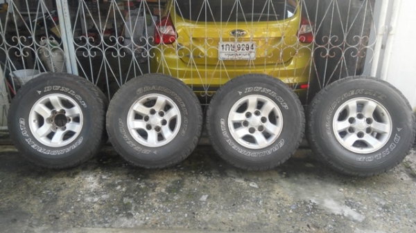 ล้อแม็กเดิม toyota tiger d4d 4wd