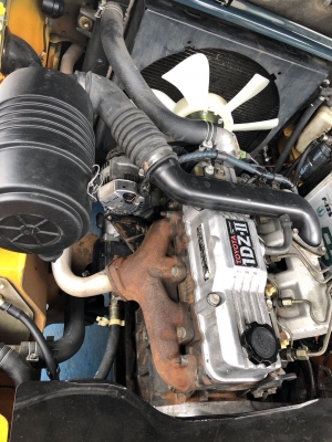 ขายรถฟอร์คลิฟท์มือสอง(นำเข้า)TOYOTA 7FD30(รถนอกนำเข้า) ขนาด 3 ตัน เสา4.5 เมตร(full free)