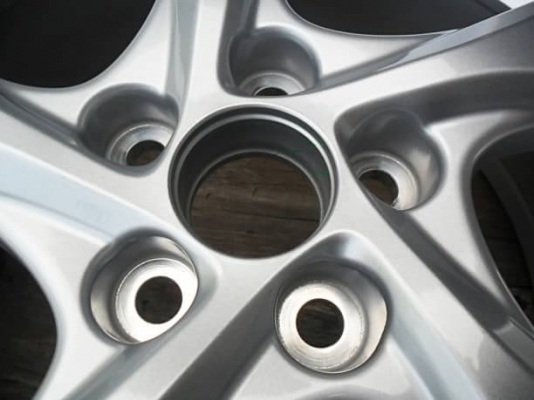 แม็กป้ายแดงขอบ17 เอนไกแท้ 5รู114 สภาพใหม่กริ๊บ 4วง 3,900