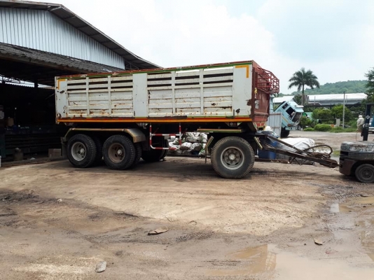 ลูกพ่วงดัมพ์สามเพลายัด ปี 47 ช่วงยาว 6.10 เมตร พร้อมใช้งาน