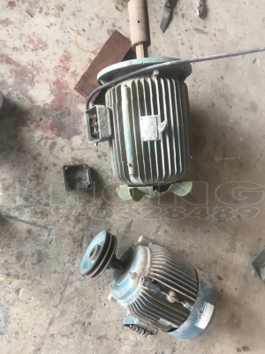 ขายด่วน เหมาไดนาโม 2ตัว 10แรง  กับ 5แรง ใช้งานได้ ไฟ3เฟส 2ตัว ขาย 20000 บาท