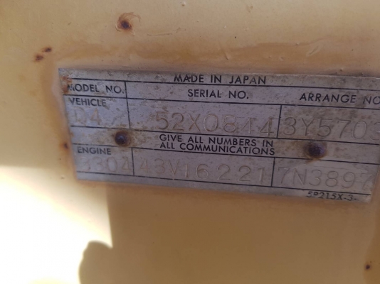 ขายแทรคเตอร์CAT.D43E ราคา 290,000