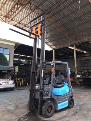 ขายค่ะ TOYOTA 6FD14 ขนาด 1.4 ตัน เสายกสูง 3 เมตร (รถนอกนำเข้าจากญี่ปุ่นแท้100\%)