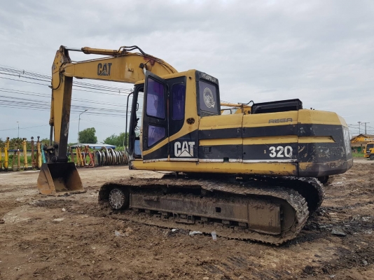 รถแมคโค. แคท.  320. เวอร์ชั้นทู  เอกสารเล่มทะเบียน  พร้อมโอน