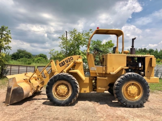 (รถลูกค้าฝากขาย)ขายรถตักล้อยาง CATERPILLAR 920 ดิสเบรก สภาพพร้อมใช้งาน รถนำเข้าจากญี่ปุ่นแท้ๆ ติดต่อ 063-9316985 ID LINE : 0639316985 ครับ (รถลูกค้าฝากขาย)ขายรถตักล้อยาง CATERPILLAR 920 ดิสเบรก สภาพพร้อมใช้งาน รถนำเข้าจากญี่ปุ่นแท้ๆ ติดต่อ 063-9316985 ID LINE : 0639316985 ครับ