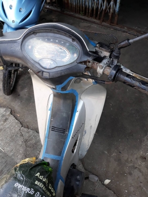 Honda wave 125 เล่มหายมีใบแจ้งความภาษี58