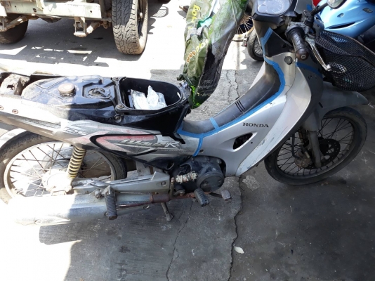 Honda wave 125 เล่มหายมีใบแจ้งความภาษี58 Honda wave 125 เล่มหายมีใบแจ้งความภาษี58