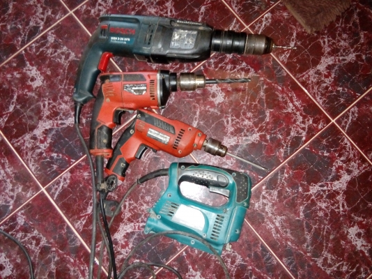 สว่านBOSCH / MAKTEC    เลื่อยจิกซอ MAKITA      แท้