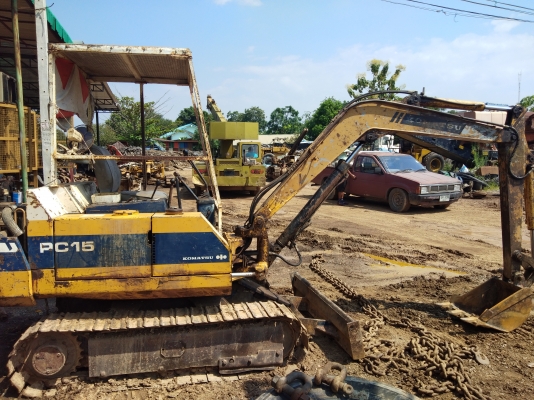 Komatsu-pc15-5สวยๆพร้อมใช้