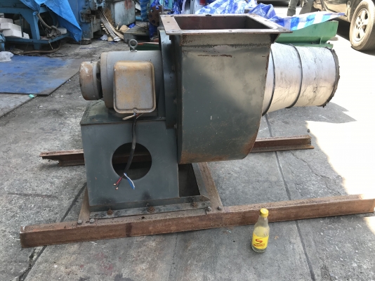 ขายพัดลมโบลเวอร์ดูดฝุ่น-ดูดอากาศ 3HP. 220V ไฟบ้าน รุ่นใบเหล็ก สภาพสวยเดิมๆ พร้อมใช้งาน
