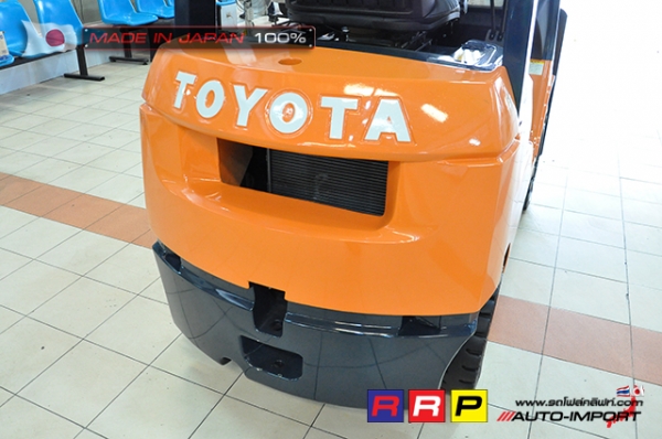 ขายรถโฟล์คลิฟท์มือสอง TOYOTA รุ่น 7FGL15-22487 นำเข้าจากประเทศญี่ปุ่น 100\% ไม่เคยใช้งานในไทย ขายรถโฟล์คลิฟท์มือสอง TOYOTA รุ่น 7FGL15-22487 นำเข้าจากประเทศญี่ปุ่น 100\% ไม่เคยใช้งานในไทย