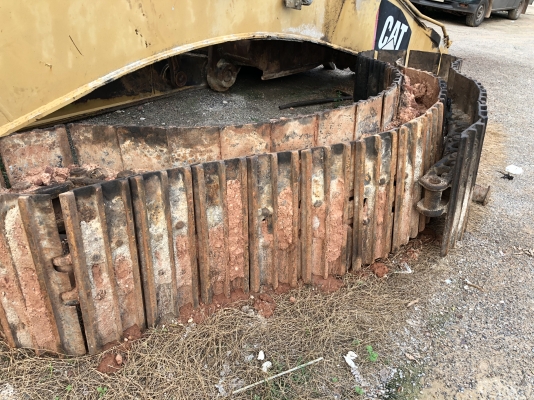 โซ่พร้อมแผ่น cat 330 พร้อมใช้