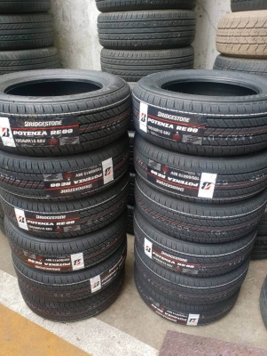 ขายยางใหม่ BRIDGESTONE POTENZA RE88 195-60-15 ปี18 ชุดละ 8,500 บาท